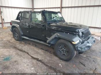  Salvage Jeep Wrangler