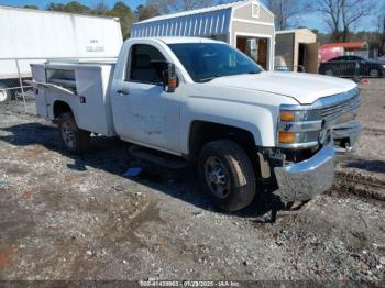  Salvage Chevrolet Silverado 2500