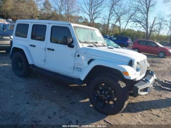  Salvage Jeep Wrangler