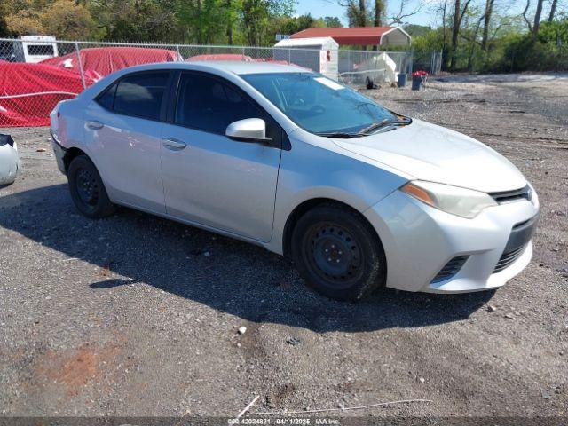  Salvage Toyota Corolla