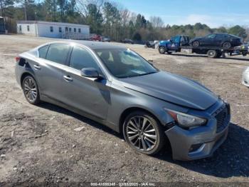  Salvage INFINITI Q50