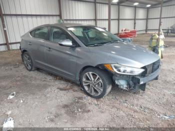 Salvage Hyundai ELANTRA