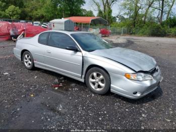  Salvage Chevrolet Monte Carlo