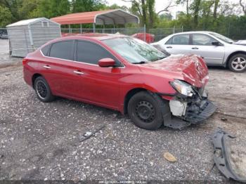  Salvage Nissan Sentra
