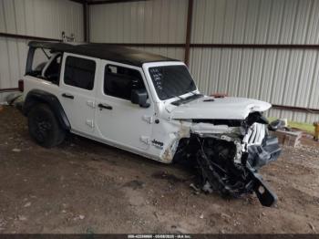  Salvage Jeep Wrangler