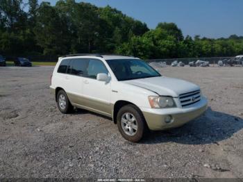  Salvage Toyota Highlander