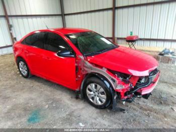  Salvage Chevrolet Cruze