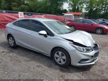  Salvage Chevrolet Cruze