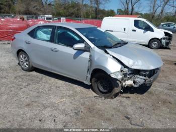  Salvage Toyota Corolla