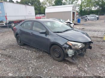 Salvage Toyota Corolla