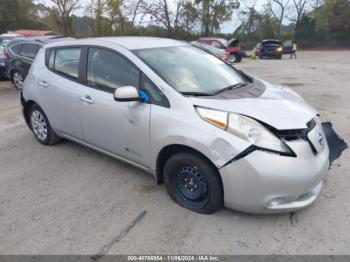  Salvage Nissan LEAF