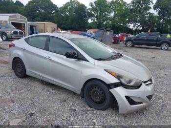  Salvage Hyundai ELANTRA