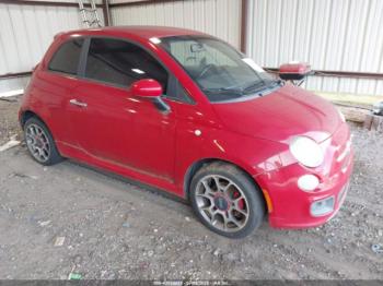  Salvage FIAT 500