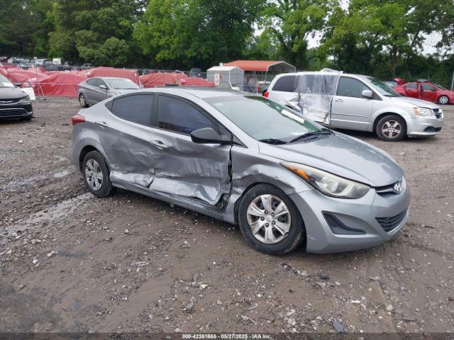  Salvage Hyundai ELANTRA