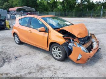  Salvage Toyota Prius c