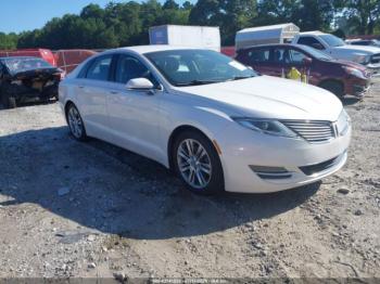 Salvage Lincoln MKZ Hybrid