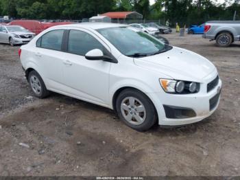  Salvage Chevrolet Sonic