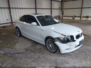 Salvage BMW 1 Series
