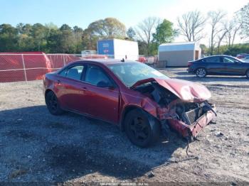  Salvage Pontiac G6