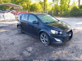  Salvage Chevrolet Sonic