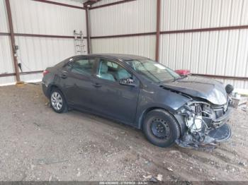  Salvage Toyota Corolla