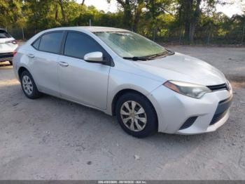  Salvage Toyota Corolla