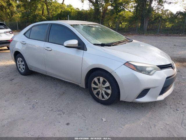  Salvage Toyota Corolla