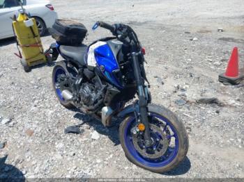  Salvage Yamaha Mt07