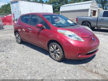  Salvage Nissan LEAF