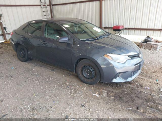  Salvage Toyota Corolla