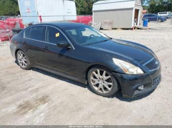  Salvage INFINITI G37x