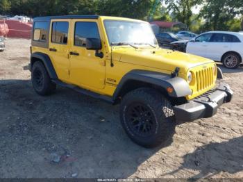  Salvage Jeep Wrangler