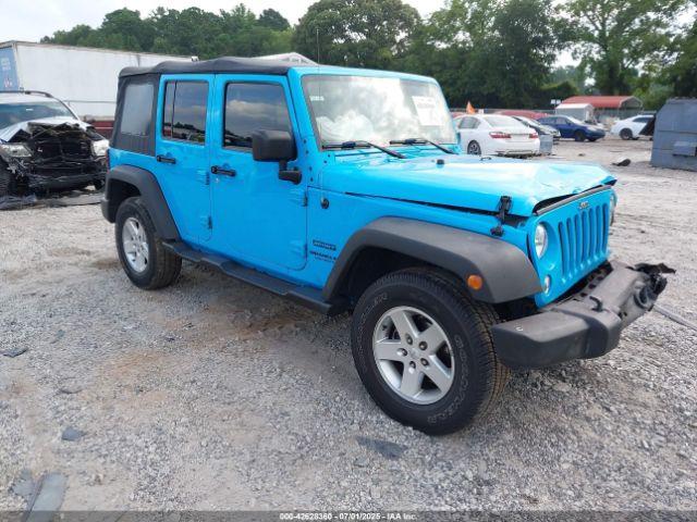  Salvage Jeep Wrangler