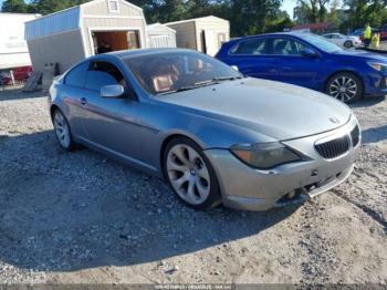  Salvage BMW 6 Series