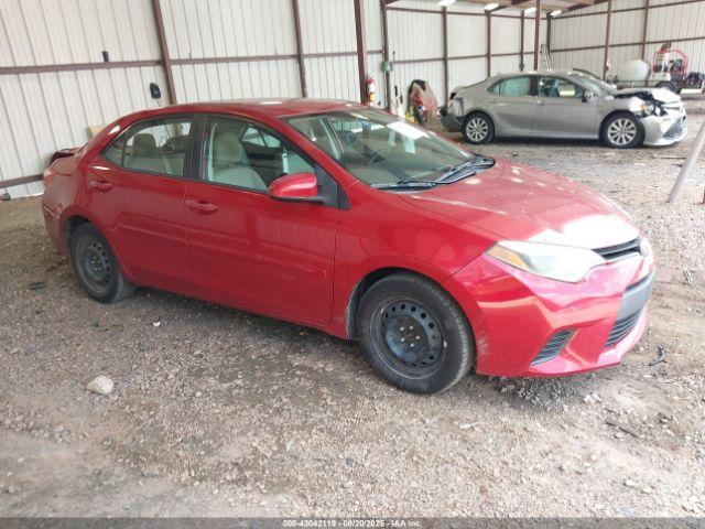  Salvage Toyota Corolla