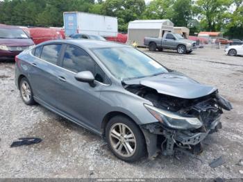  Salvage Chevrolet Cruze