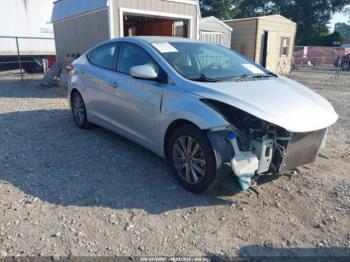  Salvage Hyundai ELANTRA
