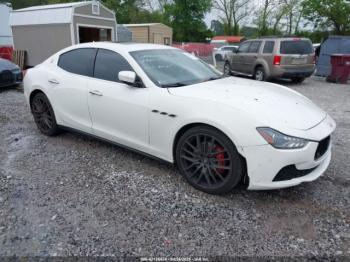  Salvage Maserati Ghibli