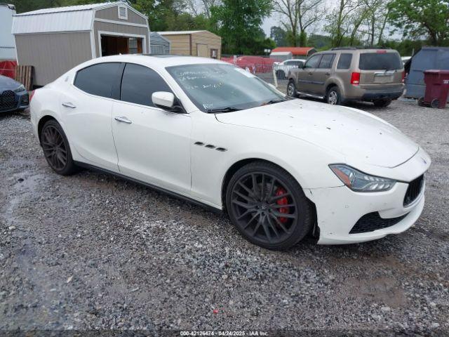  Salvage Maserati Ghibli