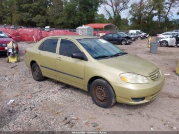  Salvage Toyota Corolla