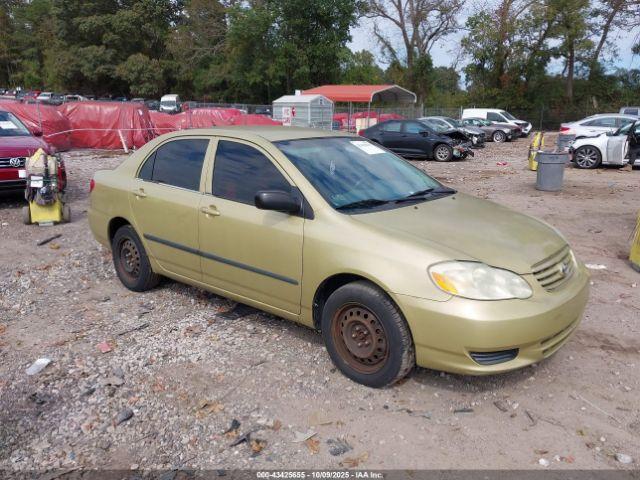  Salvage Toyota Corolla