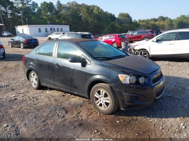  Salvage Chevrolet Sonic