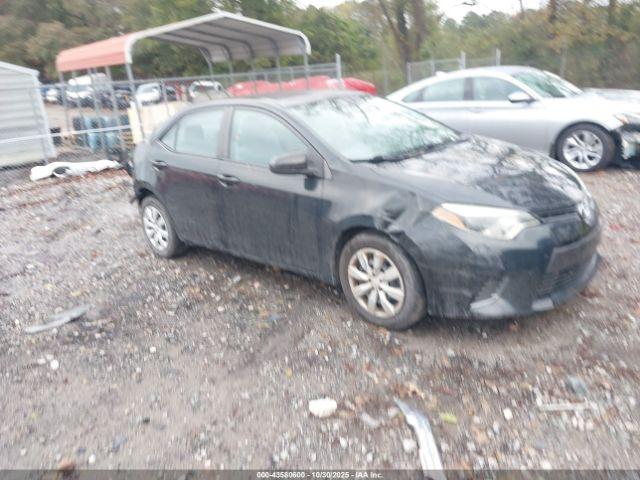  Salvage Toyota Corolla