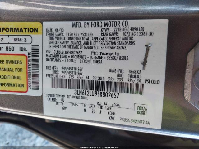 Lincoln MKZ Hybrid Image 11