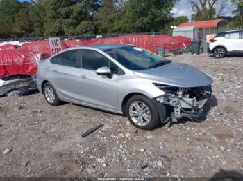  Salvage Chevrolet Cruze