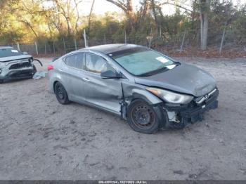  Salvage Hyundai ELANTRA