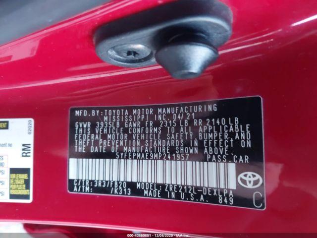 Toyota Corolla Le Image 11